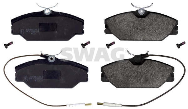 set placute frana,frana disc 60 91 6381 SWAG